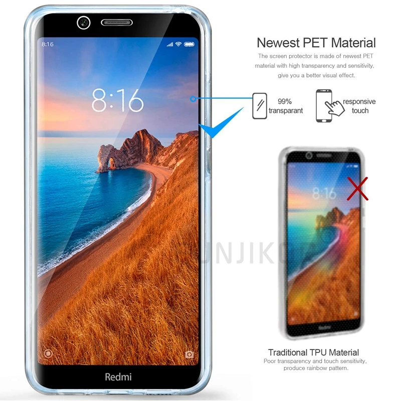 Всего тела прозрачная армированная накладка чехол для Xiaomi Mi 9T 9 SE A1 A2 Lite A3 REDMI 8 GO 7A 6A 8A Note 8 iPhone 7 6 Plus 5 iPad Pro 10 8T противоударный чехол