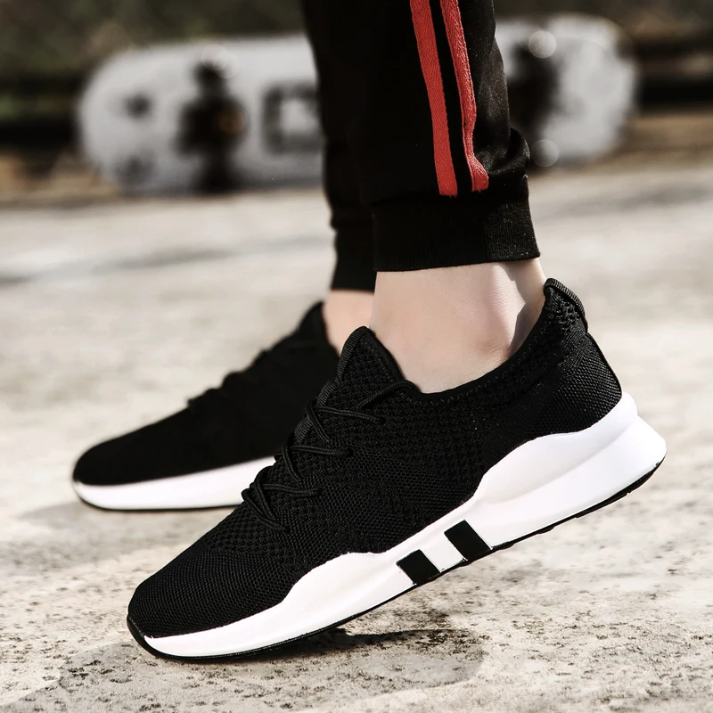 summer men shoes outdoor light male sneakers mesh comfortable running women plush size 46 47 flats walking footwear | Обувь