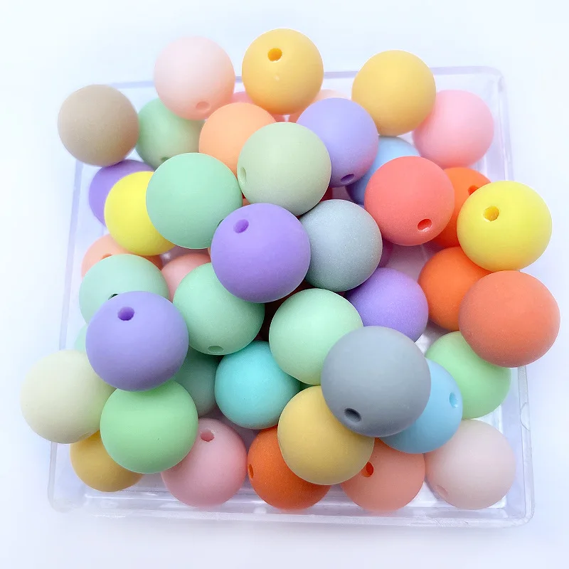 

Rubber Style Pastel Solid Colors Round Acrylic Gumball Beads 6mm 8mm 10mm 12mm 14mm 16mm 18mm 20mm Lucite Bracelet Necklace DIY