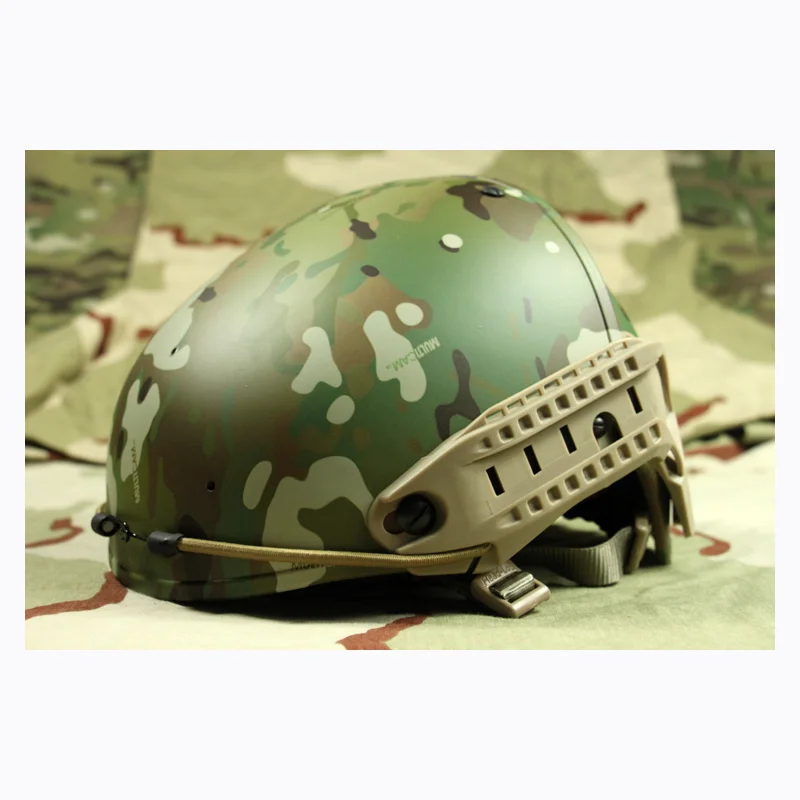 MC Camouflage AF Tactical Helmet Lightweight Heat Dissipation Protective Helmet CP Camouflage