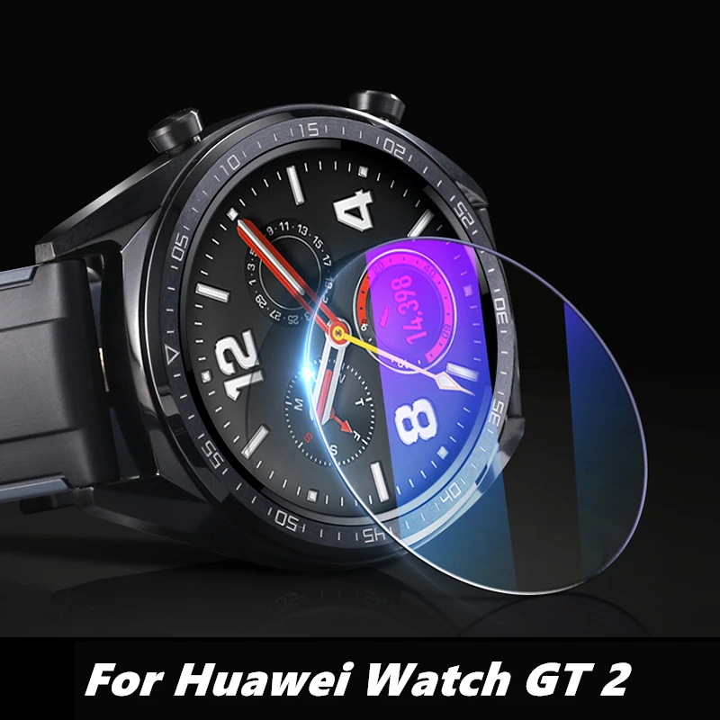 

For Huawei Watch GT 2 Screen Protector Glass 46mm Anti-scratch Protective Film Anti Purple Light Cover Smartwatch Accessories