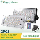 KPS 2 шт. Светодиодный прожектор 50 Вт 100 Вт Красный зелёный синий прожексветильник IP65 водонепроницаемый наружный Уличный настенный отражатель светсветильник садовый прожектор