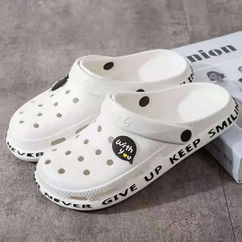 

Summer Casual Shoes Men Sandals Soft Mesh Couple Beach Slippers Foam Runners Comfort Flip-flops Slipper Men Swimming Sandal