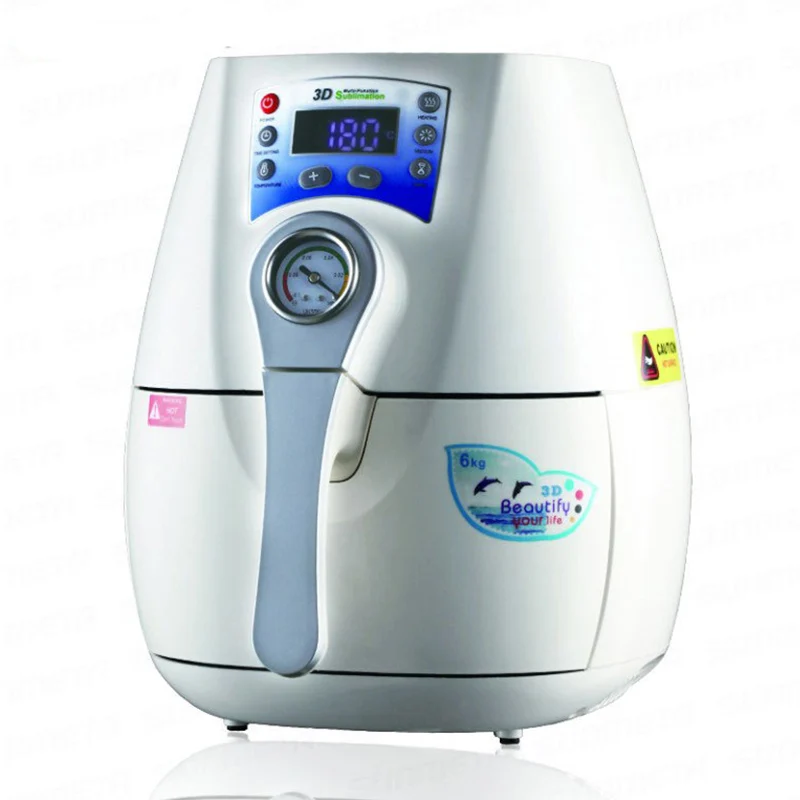 1 SET ST-1520 3D Mini Sublimation Vacuum Machine Heat Press Machine For Phone Case Cover Mug Cups Standard