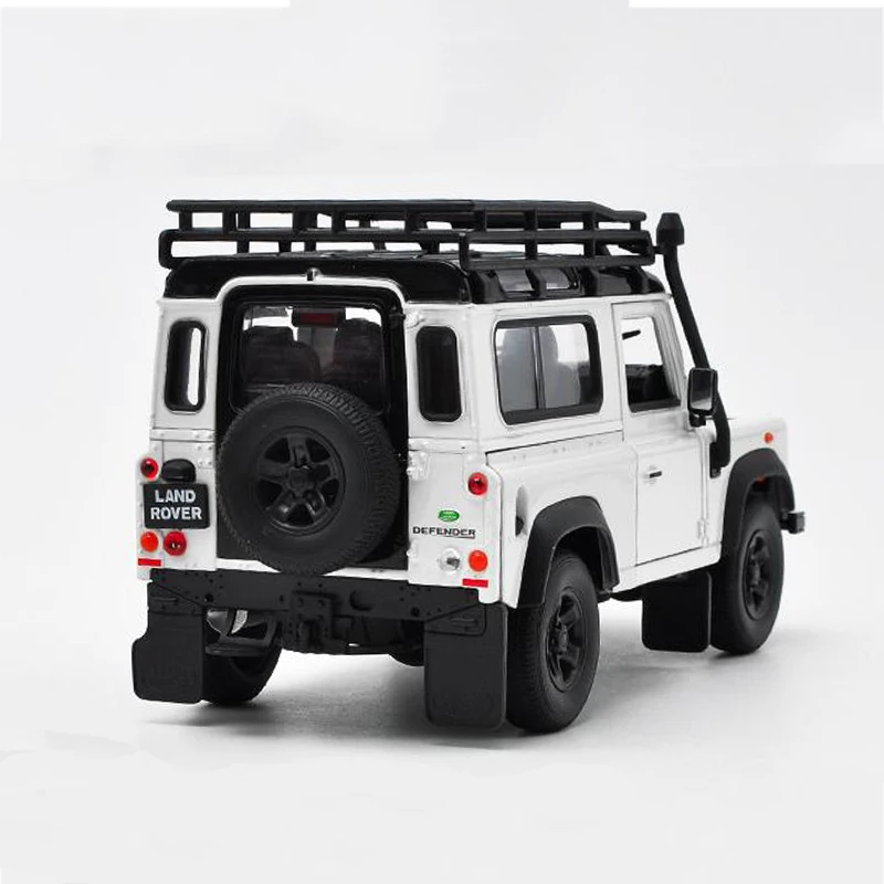 WELLY 1:24 Land Rover Defender модель автомобиля из сплава искусственные Симпатичные
