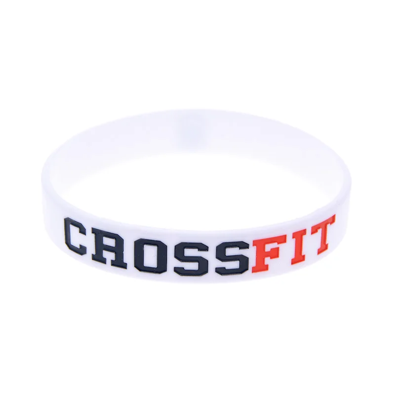 OBH 1 шт. силиконовый браслет Crossfit 1/2 дюйма широкая Спортивная бижутерия 4 цвета |