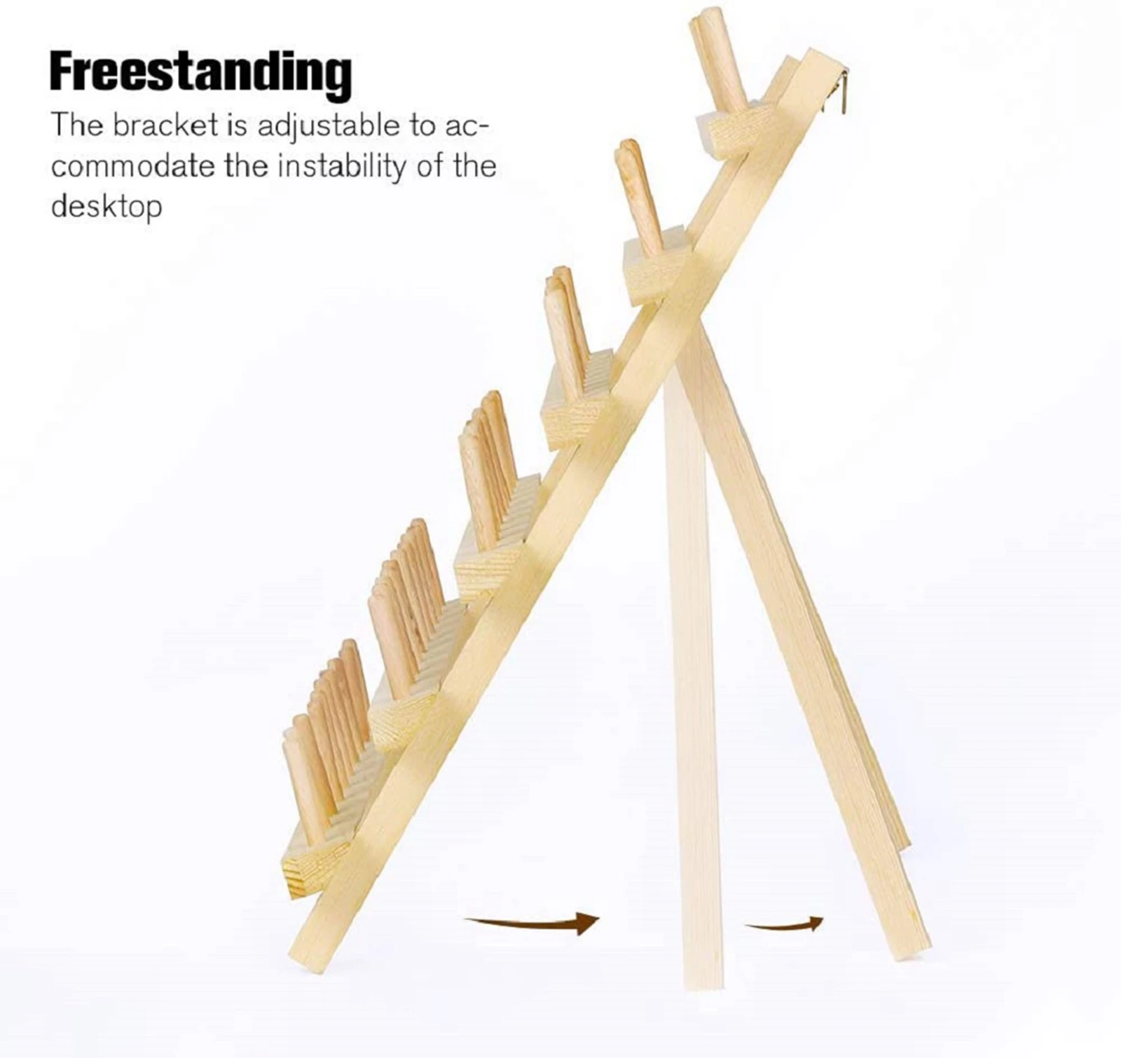 Многофункциональный твердой древесины складной держатель троса швейная катушка