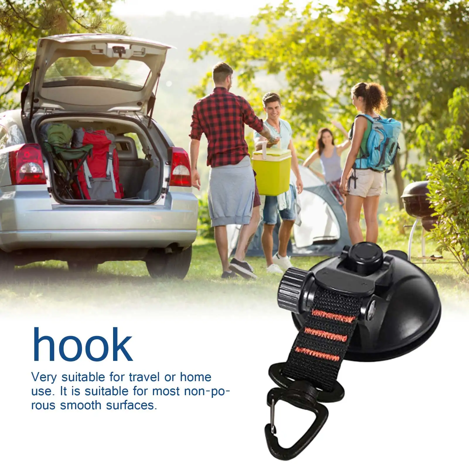

Suction Cup Anchor Securing Hook Tie Down Camping Tarp As Car Side Awning Pool Tarps Tents Outdoor Car Tents Accessory