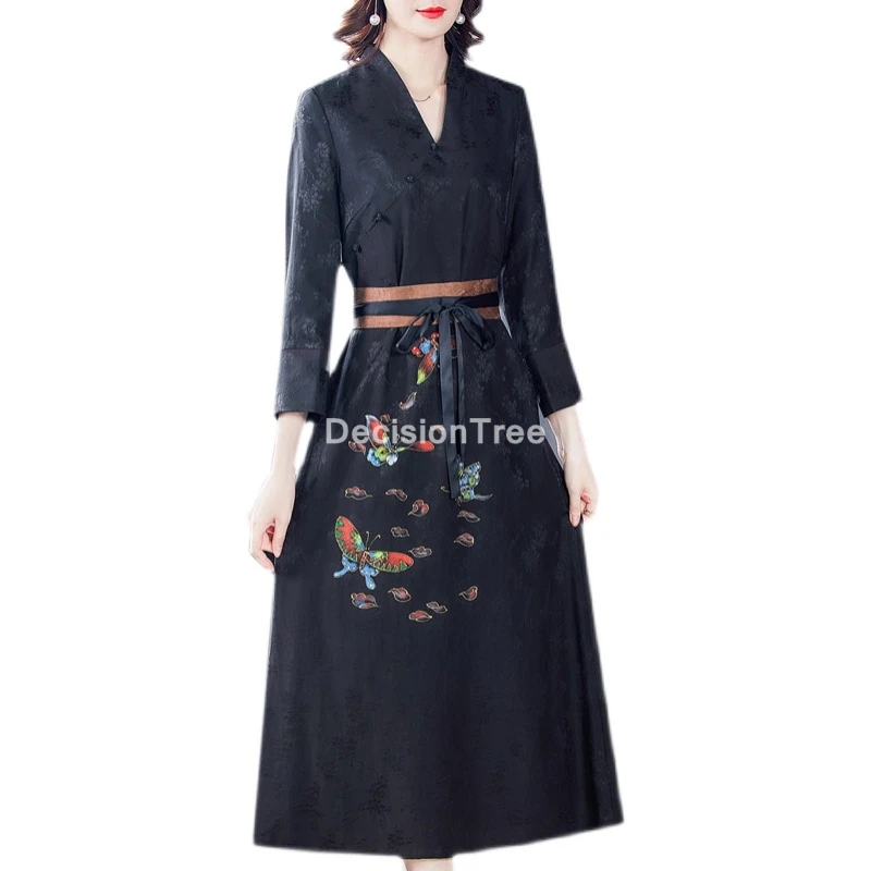 

2022 chinese dress women chinese style cheongsam qipao dress lady nightclub bandage party split bandage dresses coaplay costumes