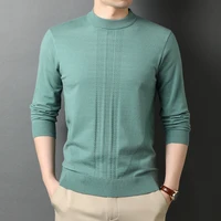 2021 high quality new fashion brand knit pullover knitted sweater men woolen winter crew neck casual autum jumper men clothes
