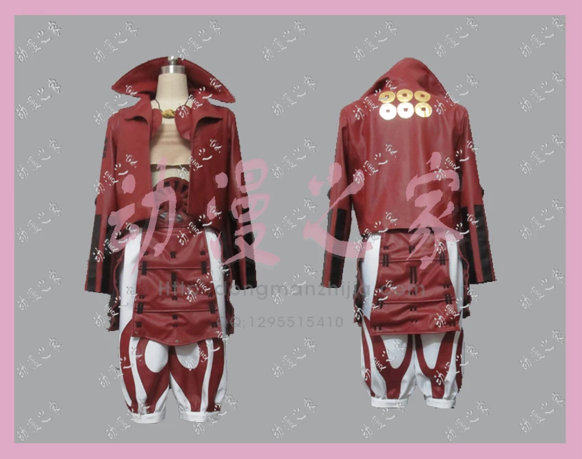 

Ночная кровь Sengoku, армейский костюм Санада нобусига оды, одежда для вечевечерние НКИ для взрослых, одежда на Хэллоуин, косплей костюм, полный...
