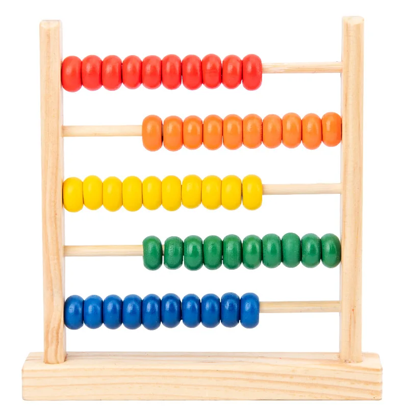 

1pc Wooden Abacus Developing Educational Toys for Children Learning Math Number Counting Calculating Beads Antistress Toy