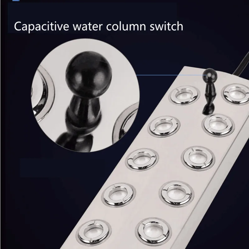 Ультразвуковой увлажнитель воздуха 12 насадок 48 В постоянного тока из