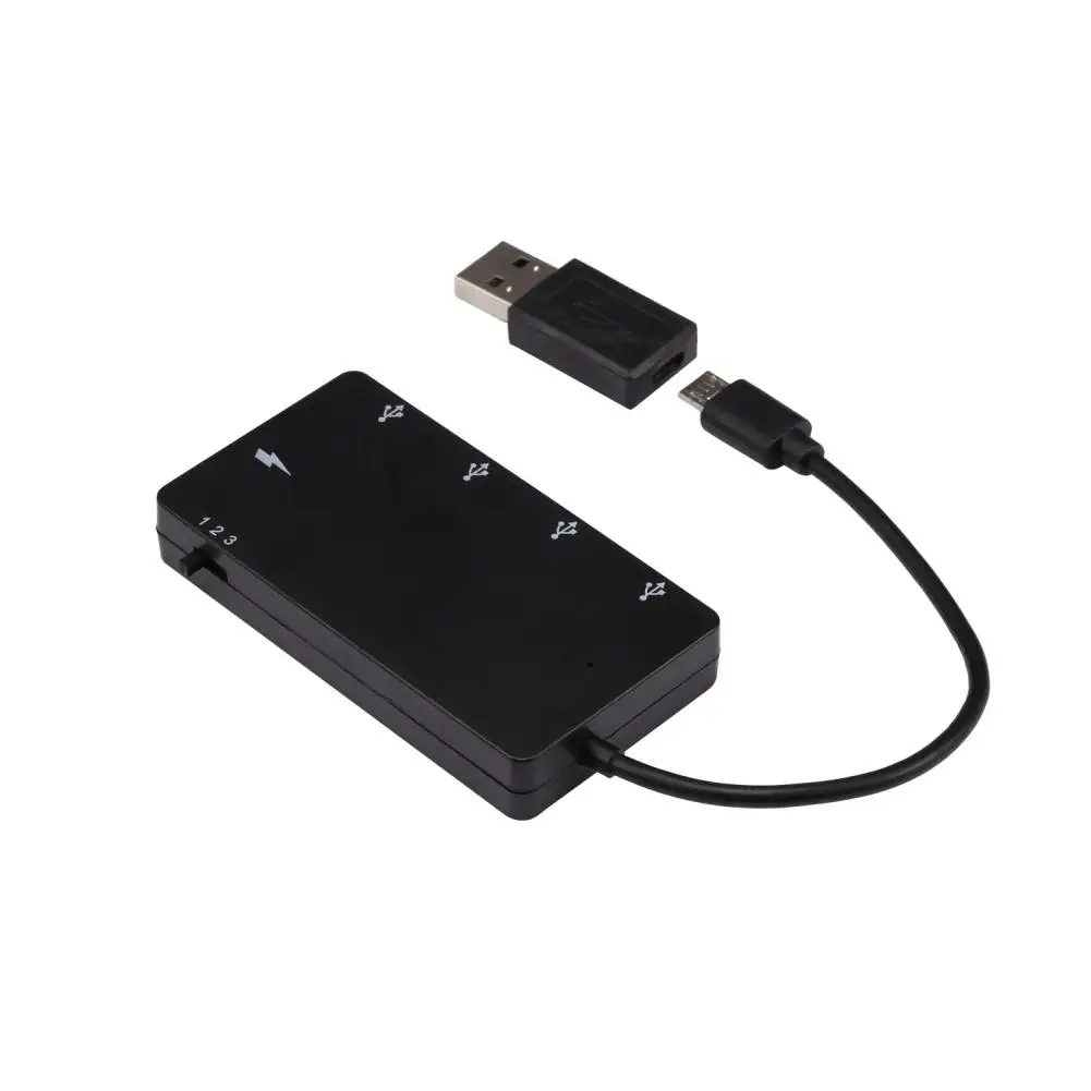

Micro USB OTG 4-Port Hub Adapter for Samsung Galaxy S3/S4/Tab PC Laptop Smartphone Portable USB Adapter PC USB HUB Card Reader