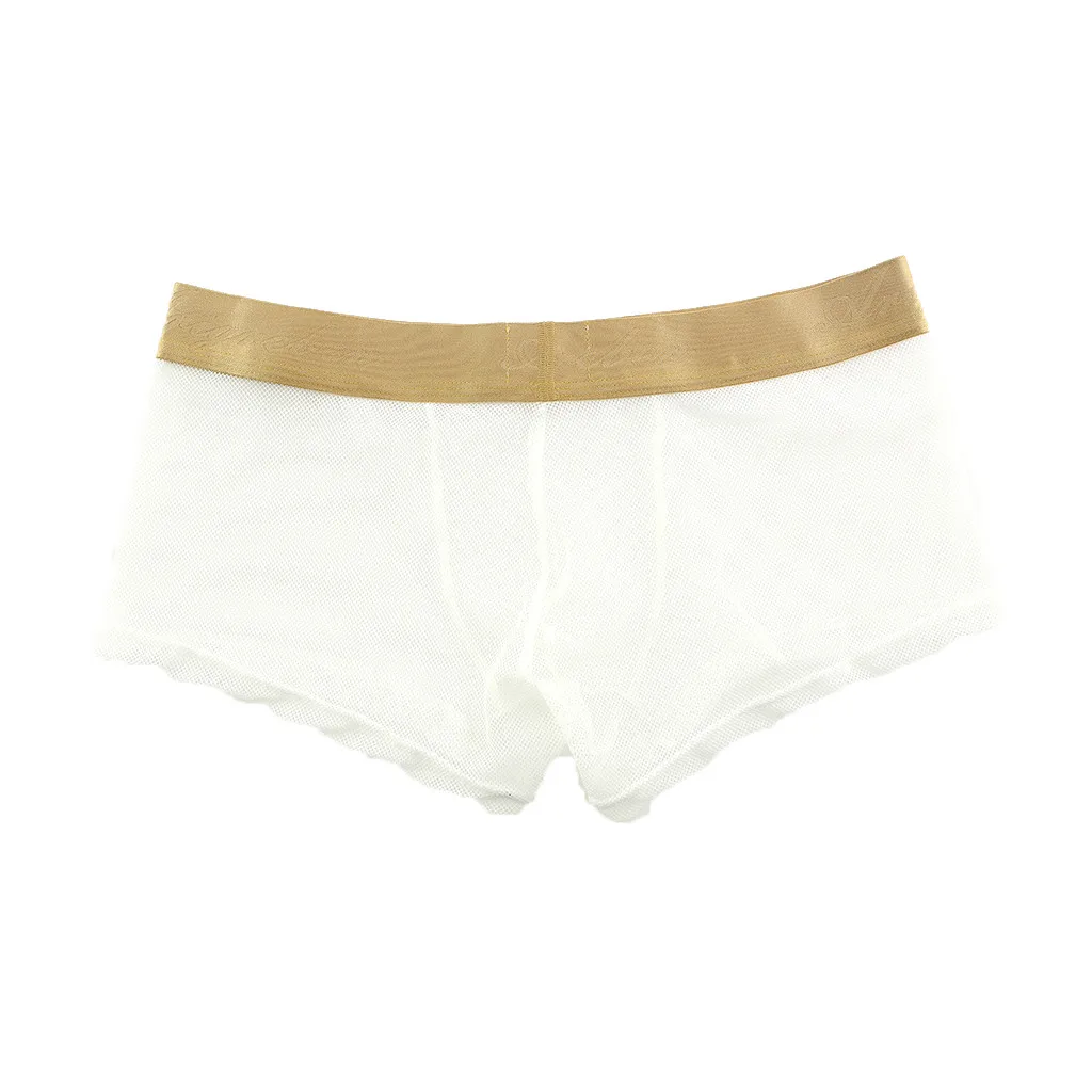 Мужское сексуальное нижнее белье прозрачные трусы с принтом горячих губ мужские