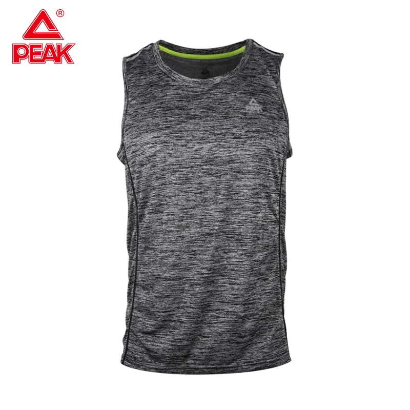 Пиковая майка для бега мужские спортивные майки без рукавов фитнеса летние