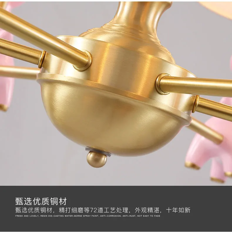 Светильник в виде оленя для домашнего декора современная люстра светильник из