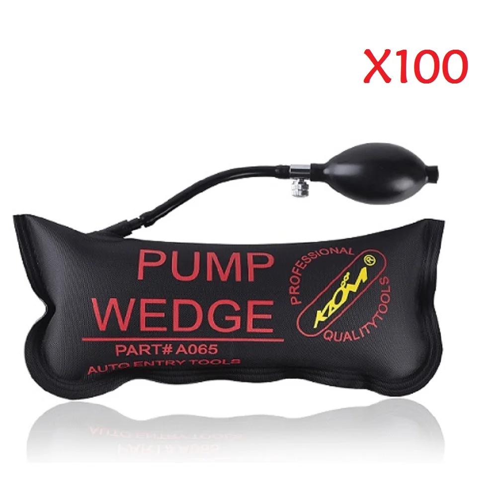 

Liushi 100pcs Locksmith Tools,Door Lock Opener for Car,Window,Pump Wedge Airbag Lock Pick Set