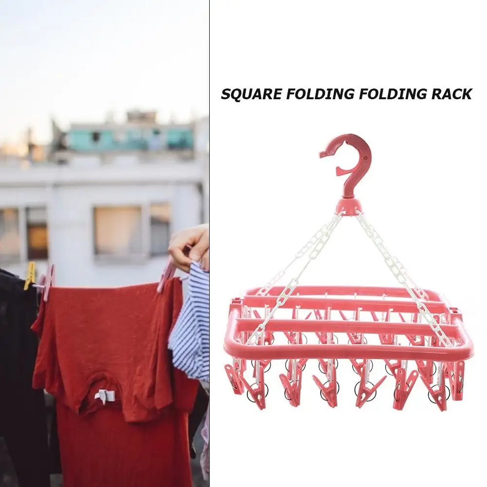 32 зажима многофункциональный портативный держатель для носков полотенец