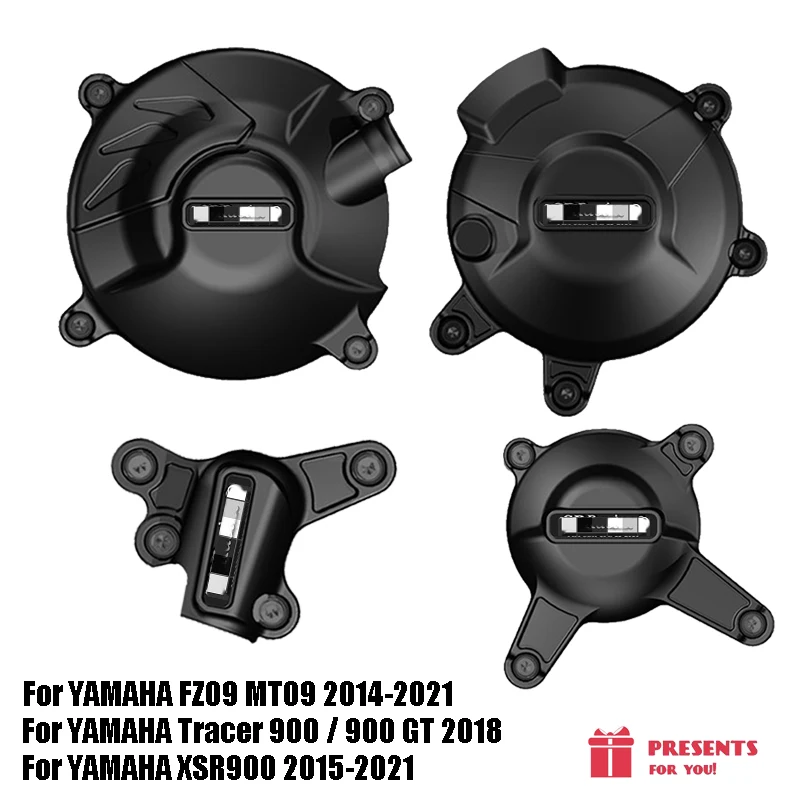 

Motorcycle Engine Cover Protection Scrambler Alternator Covers Case for GB Racing for YAMAHA MT-09 FZ-09 TRACER 2014-2019