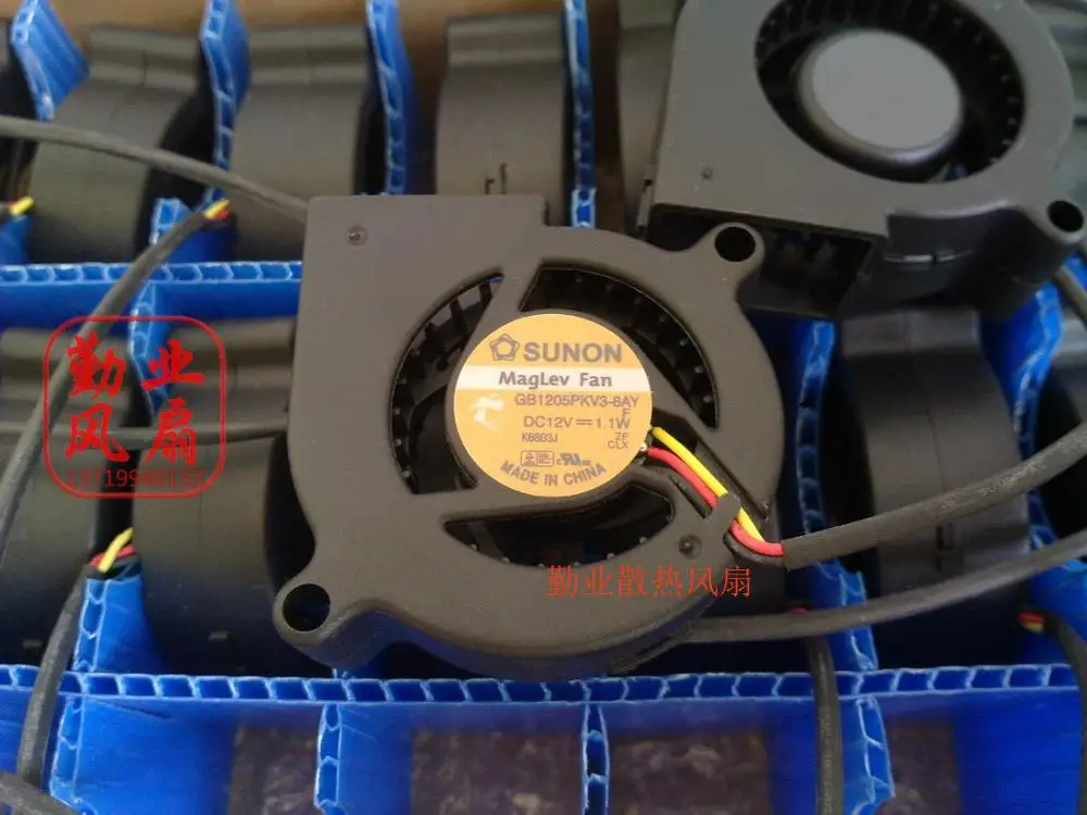 SUNON 5020 GB1205PKV3-8AY 12 в 1,1 Вт dc вентилятор центробежный проектор Вентилятор охлаждения