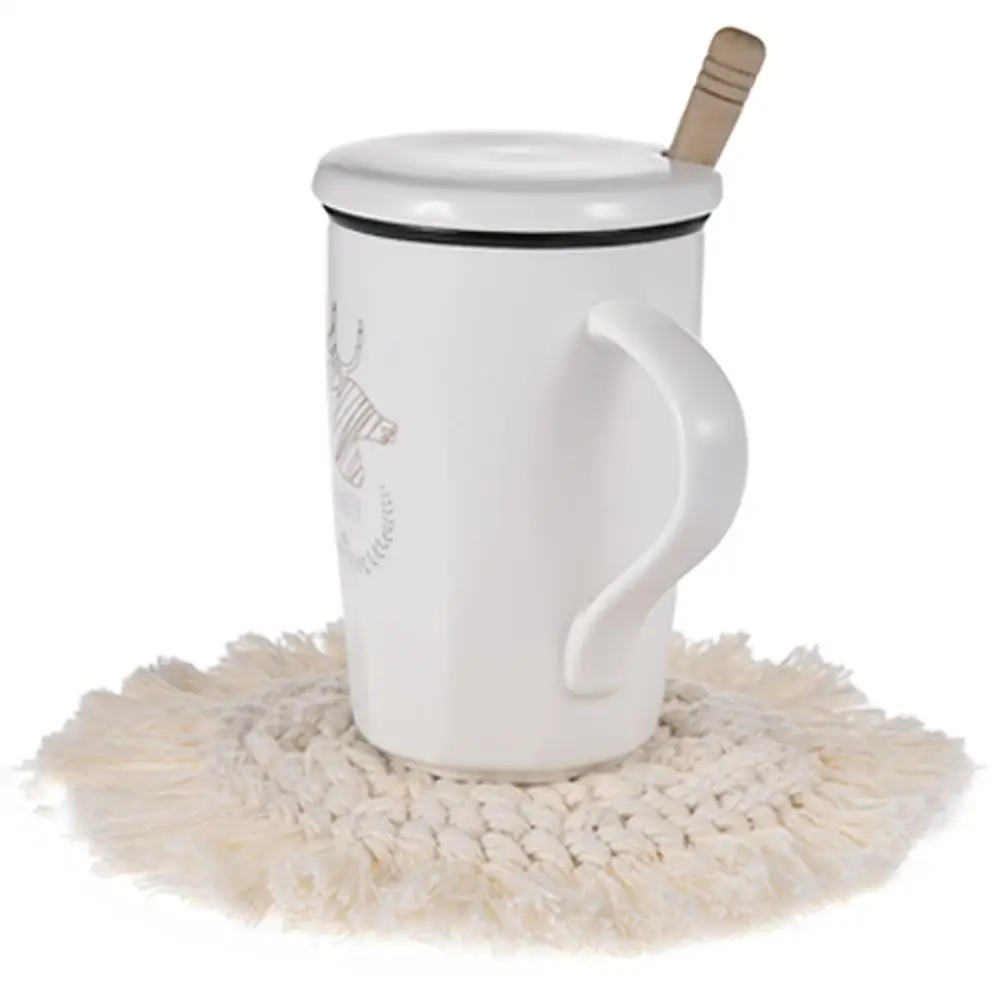 Северная Европа макраме Кубок коврик Богемия Скатерть Коврик для стола ручной