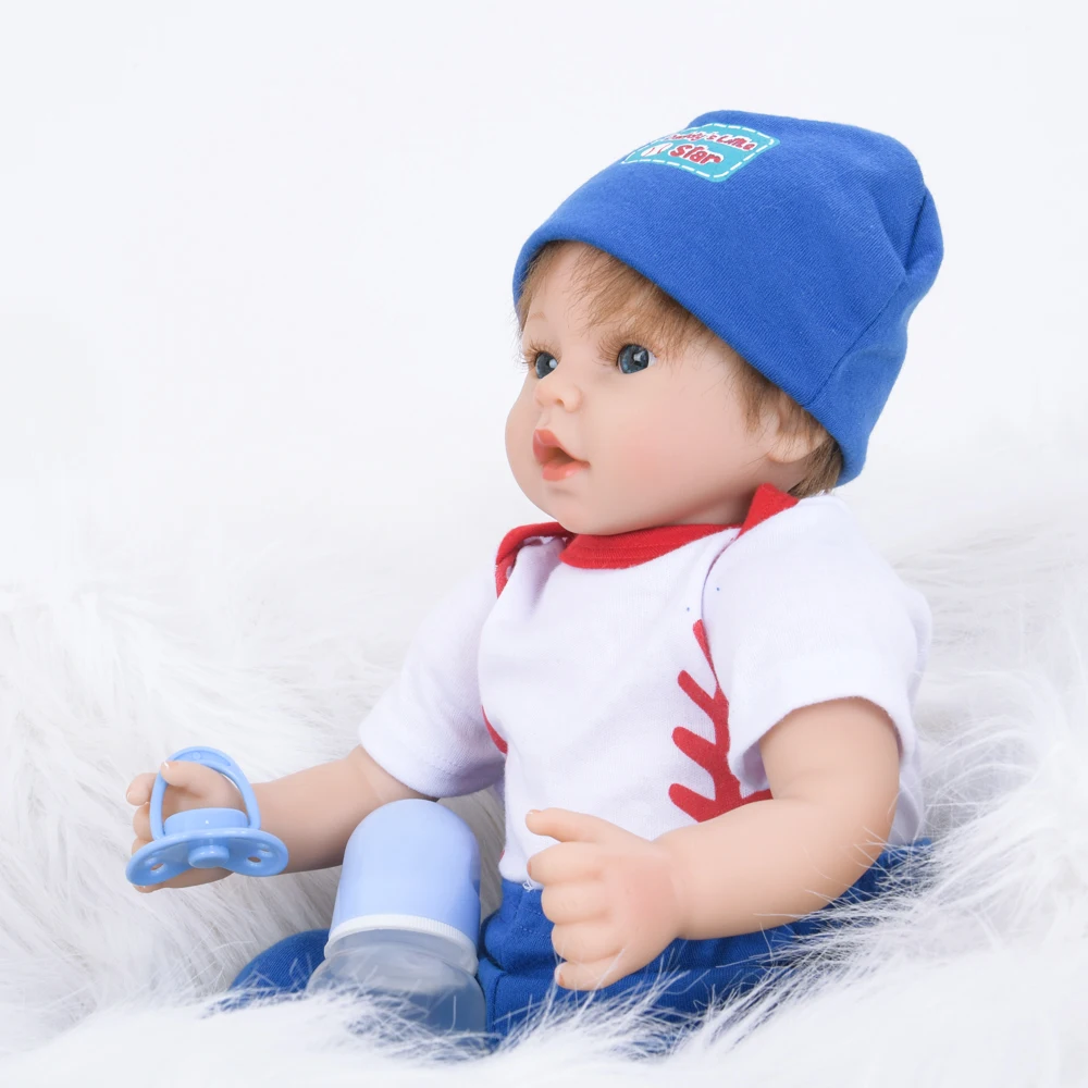50 см Кукла Reborn для маленькой девочки реалистичные игрушки новорожденных