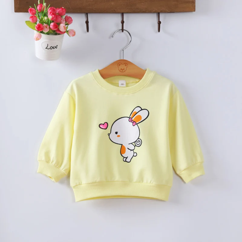 DIIMUU-sudaderas con capucha para ni&ntilde;os y ni&ntilde;as, su&eacute;ter de algod&oacute;n con dibujos de conejos, ropa para primavera y oto&ntilde;o, 1, 2, 3, 4T-3