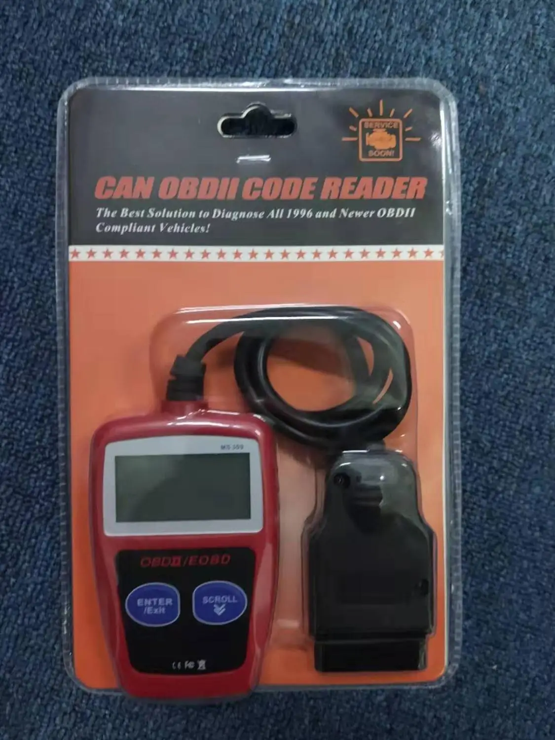 Автомобильный диагностический сканер MS309 EOBD OBD2 инструмент MS 309 кода автомобиля с