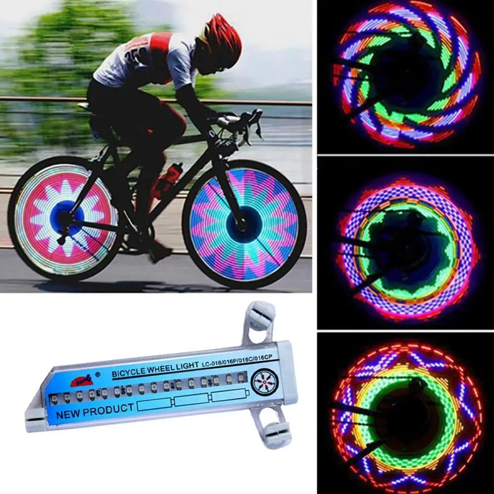 

Waterproof Style Bicycle Decorative Light 5 LEDs Bike Tube Tire Valve Cap Lights 7 Function Emergency Warning Light