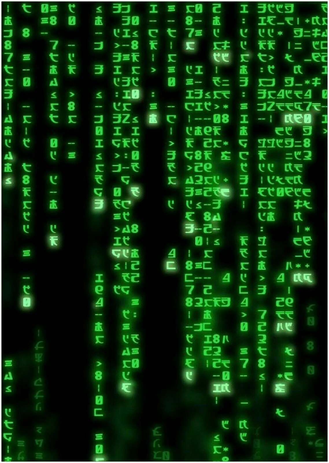 

The Matrix Code Classic Movie Art Film Print Silk Poster Home Wall Decor 24x36inch