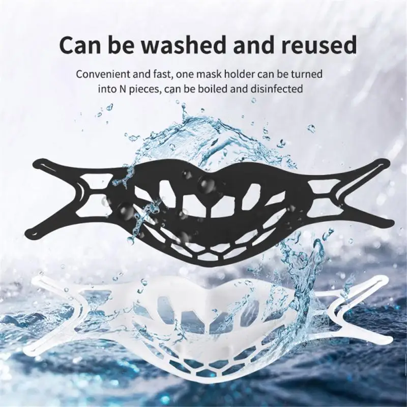 10Pcs 3D Mask Bracket Face Inner For Comfortable Breathing Internal Support Frame Lipstick Protector Help Hold | Красота и здоровье