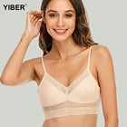 Сексуальный бюстгальтер с низкой спинкой, бюстгальтер без косточек, Женский Невидимый кружевной бюстгальтер с U-образным вырезом на спине, ультратонкое нижнее белье в горошек, женское нижнее белье, бюстгальтеры на бретелях