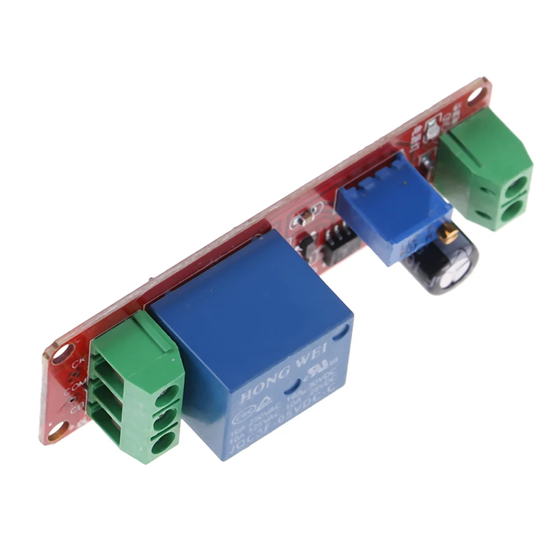 Переключатель таймера NE555 регулируемый модуль релейный с задержкой времени