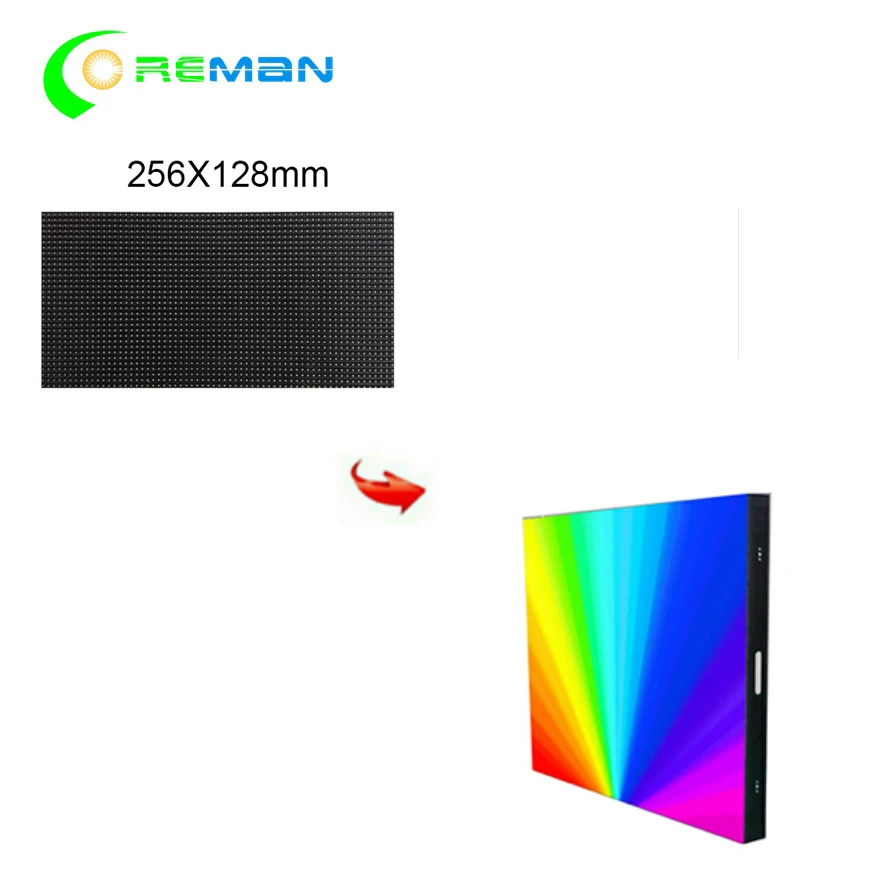 Панель led pantalla Размер экрана на заказ внутренний P4 светодиодный дисплей