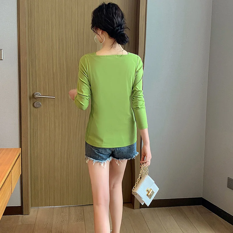 Короткий рукав 2021 Новая женская повседневная одежда из хлопка для похудения