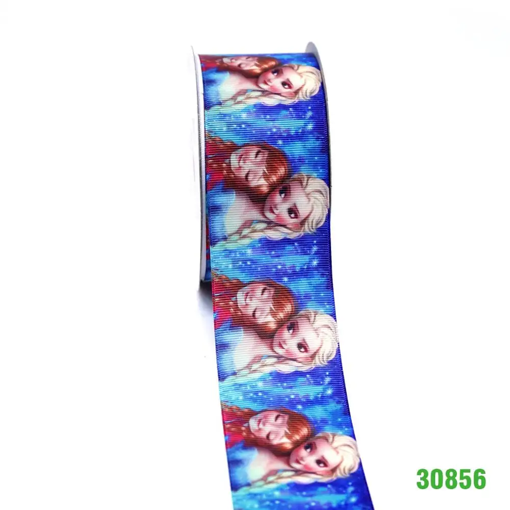 30856 DIY ремесло поставляет мультфильм персонаж напечатанный grosgrain ленты, атласная лента 50 ярдов. 30856 - Цвет: 30856