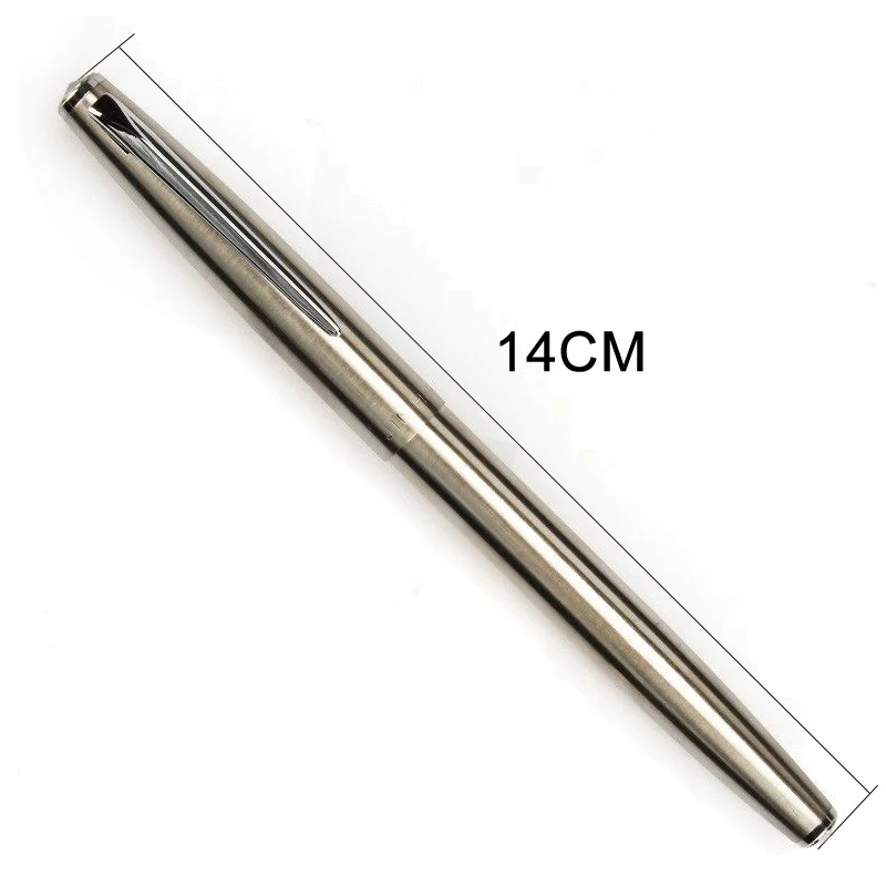 Jinhao 911 авторучка EF 0 38 мм чрезвычайно тонкая из нержавеющей стали для школы офиса