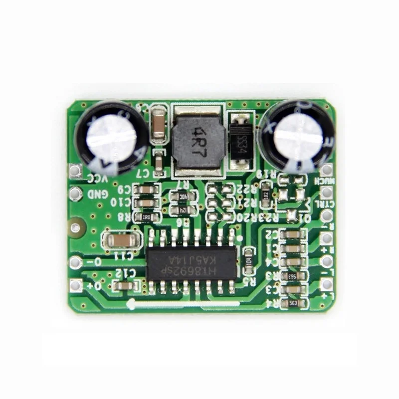 Дифференциальный вход AB/D class 8W mono HT8692 2,5-5,5 V boost регулируемая плата цифрового усилителя мощности Дифференциальный вход AB/D class 8W mono HT8692 2,5-5,5 V boost регулируемая плата цифрового усилителя мощности