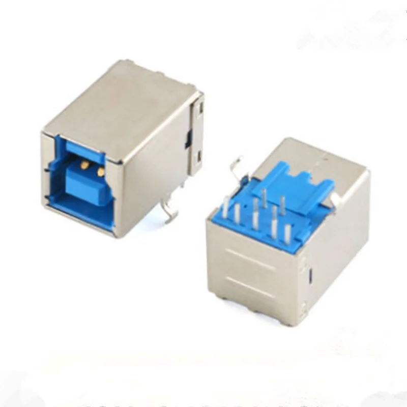 

High speed interface 3.0 USB B Port 90 degree pin base 3.0 b high quality printer, interface
