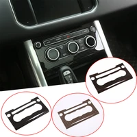 for land rover range rover sport 14 18 abs carbon fiber car central control air conditioner volume panel sticker car accessories
