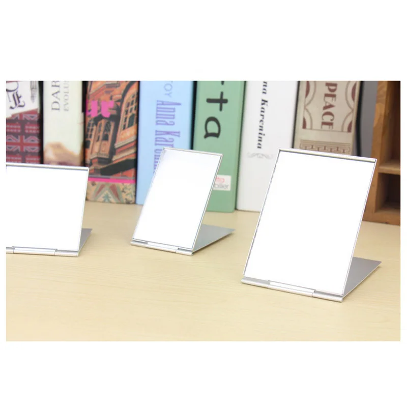 Ультратонкое мини-зеркало для макияжа 5 размеров портативное компактное