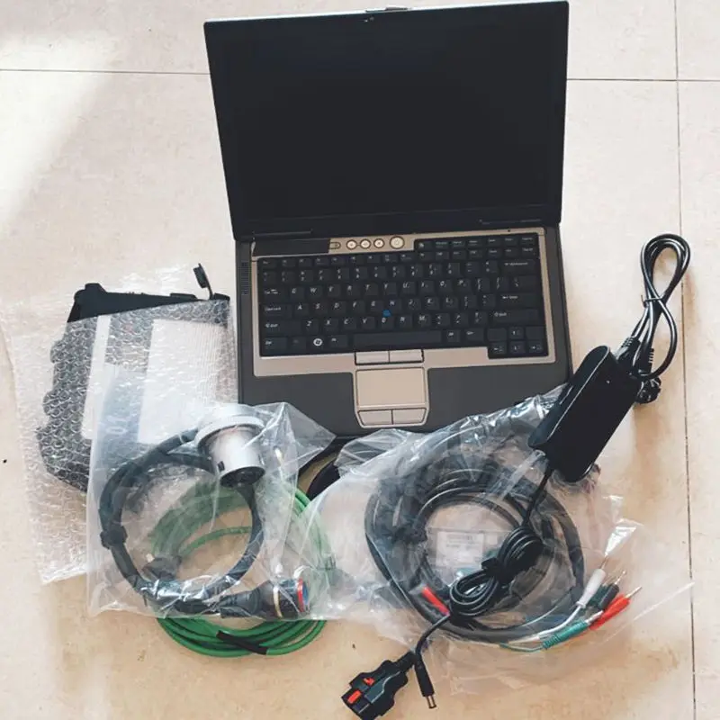 Диагональный инструмент MB Star для SD подключения C4 и Star HDD, программное обеспечение 09/2023 в, новейшая версия X/ DSA/ Vediamo для ноутбука D630, 4 Гб ОЗУ