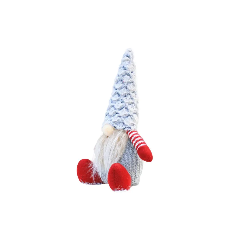 Рождественская шведская плюшевая кукла Санта гном милое шерстяное украшение