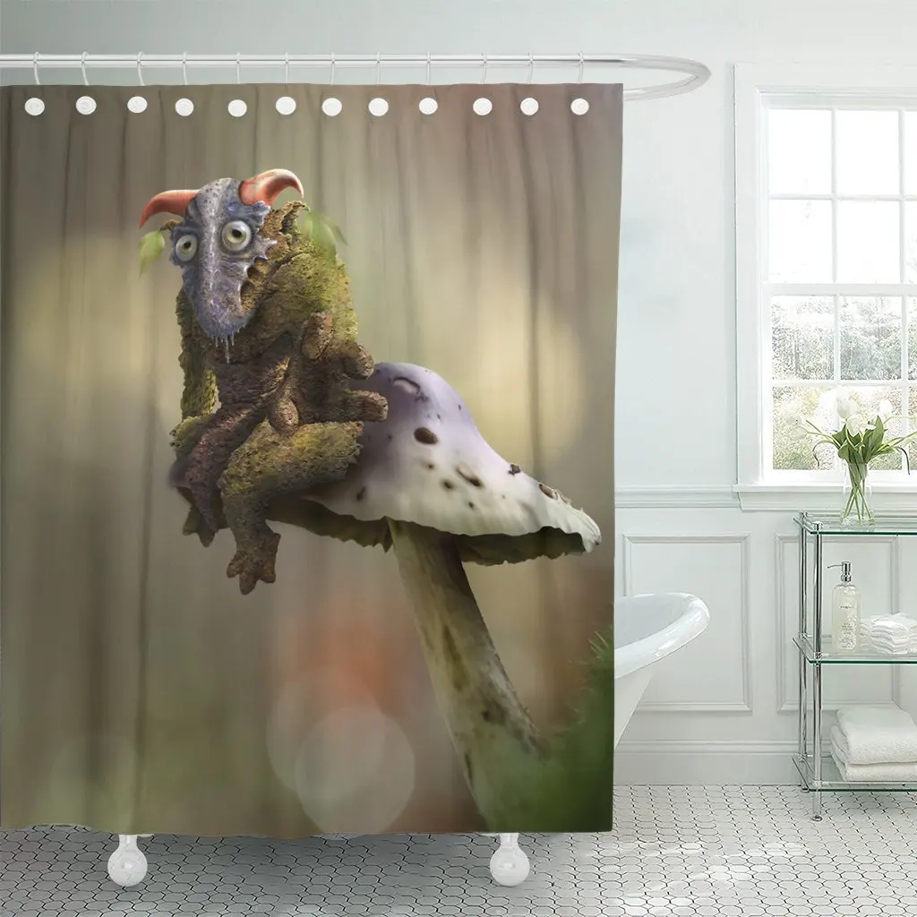 Лесной деревянный Гоблин грибы Хранитель макросущество фантазия борода книга