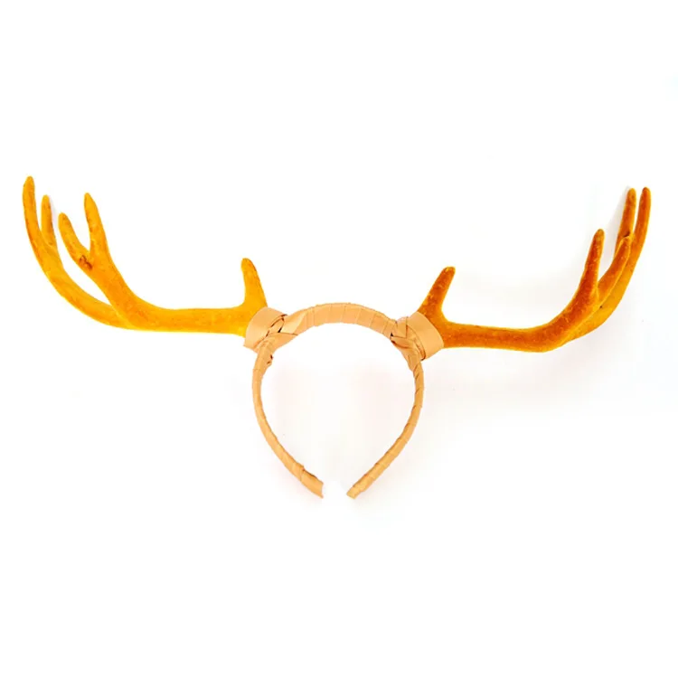 Navidad Дьявол Рога Хэллоуин Аниме головной убор овца Рог уха обруч для волос