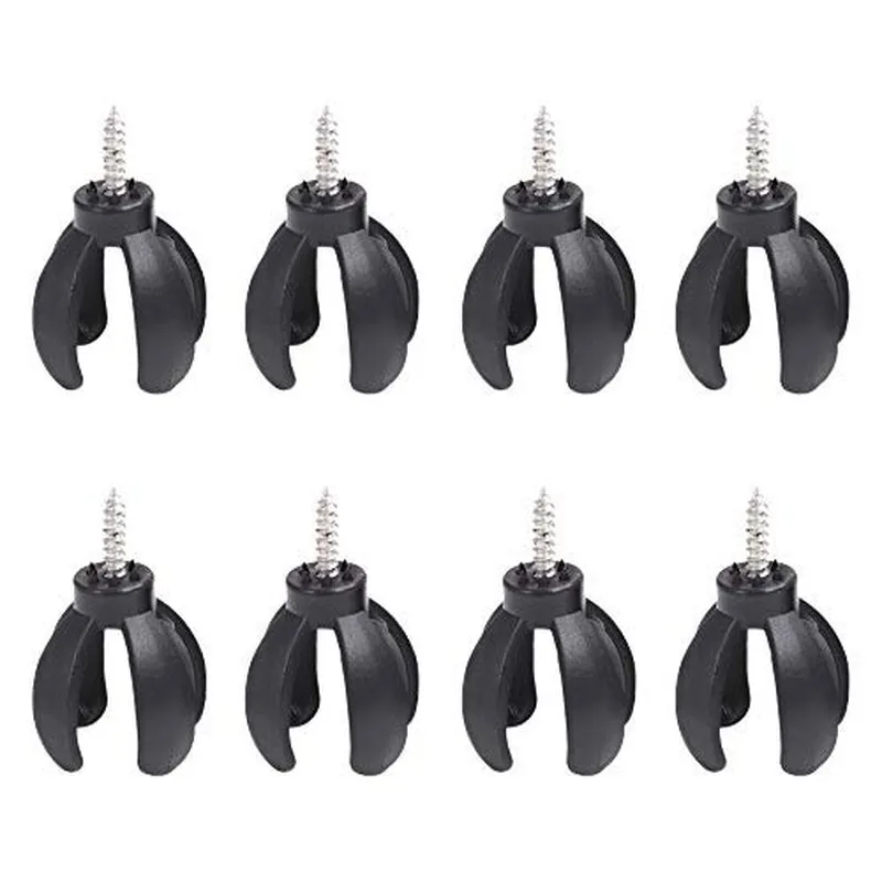 

Wholesale 100 Pieces Golf Ball Pick Up Tool 4-Prong Golf Ball Retriever Grabber Black Sucker Tools for Putter Grip