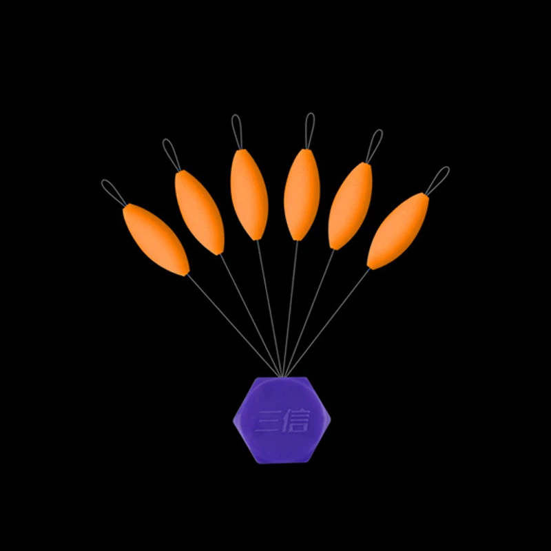5 упаковок/партия Оранжевый Семь звезд поплавок 000 #-5 # разъемная застежка-молния