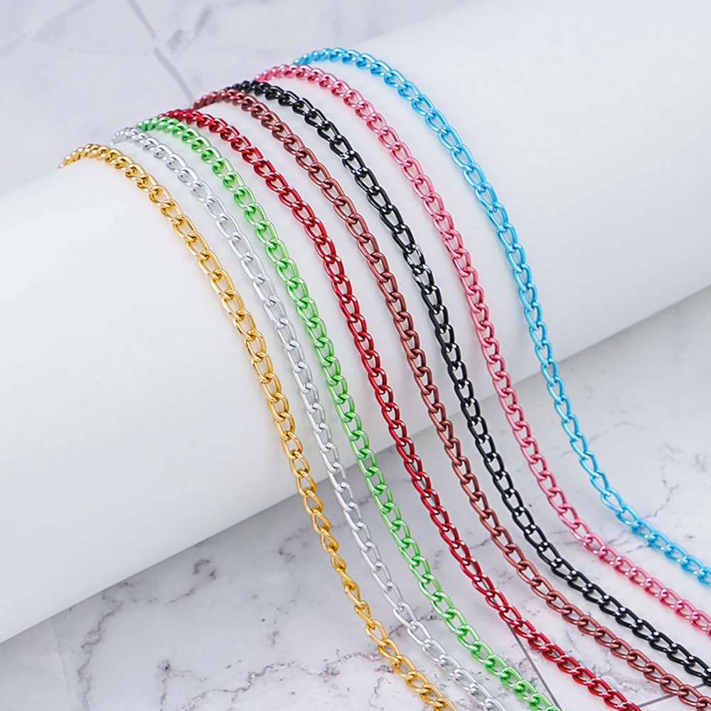 

NEW Glasses Strap Eyeglass Metal Chain Reading Glasses Cord Holder Neck Strap Rope Gift Fashion 2019 New Sunglasses Accessories