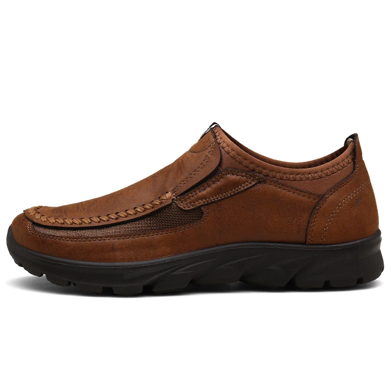 Men Casual Shoes Brand 2021 Fashion Mens Loafers Moccasins Breathable Slip on Retro Driving Sneakers Plus Size 39-48 | Обувь